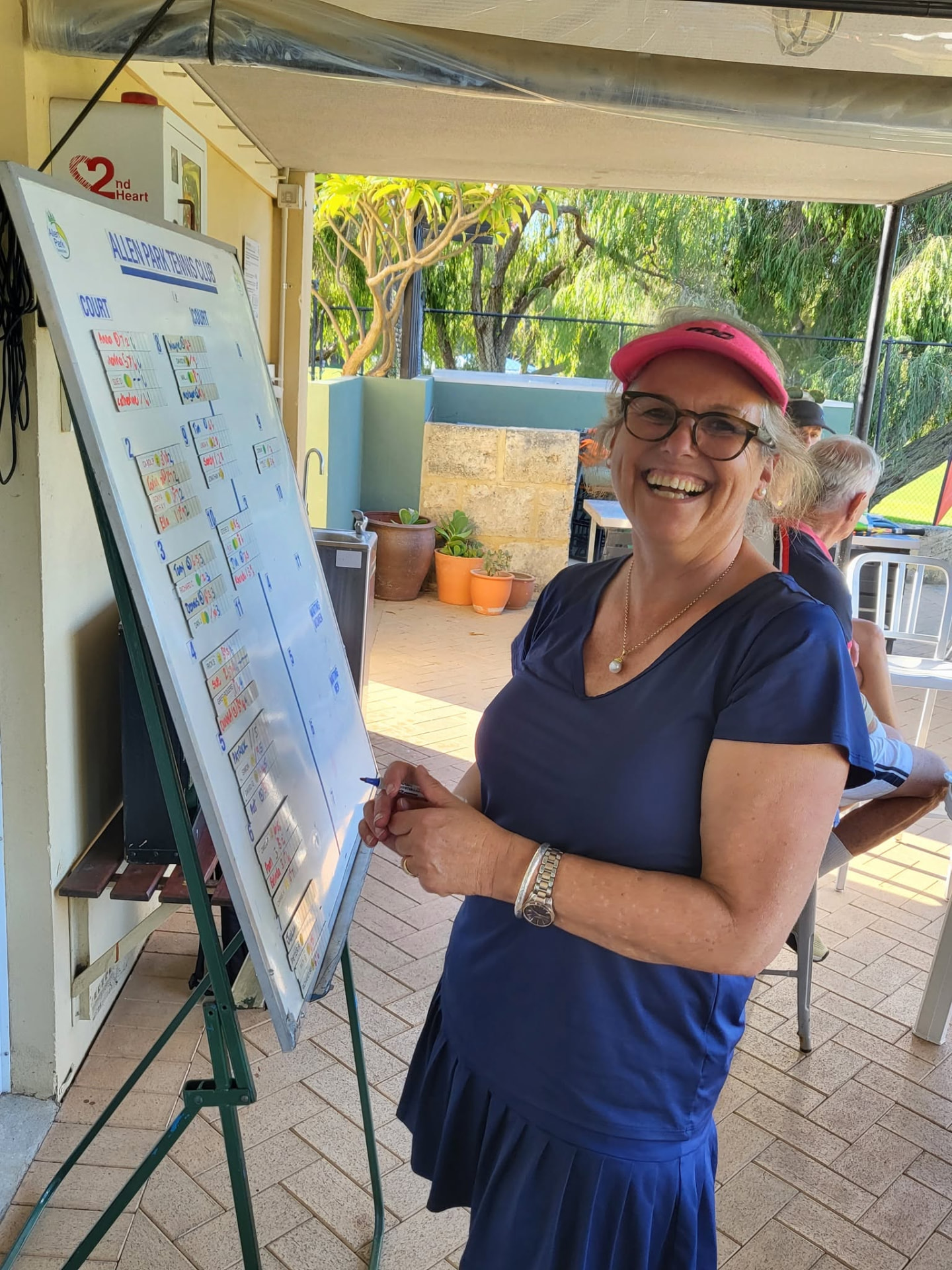 Families and members at an Allen Park Open Day